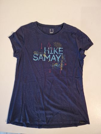 Decathlon Damen T-Shirt, Gr. S, Dunkelblau, Top Zustand!