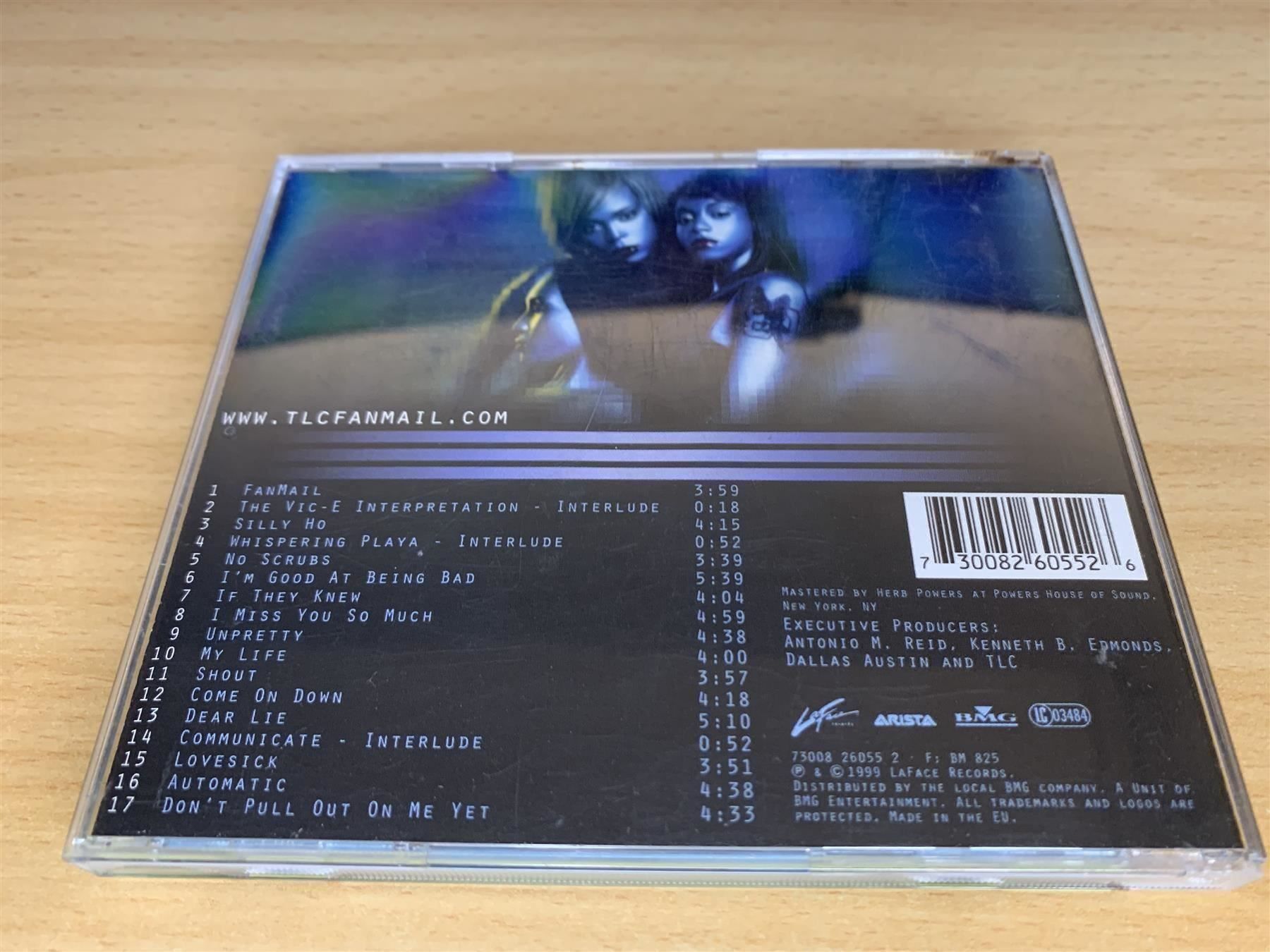 CD: TLC – FanMail - 3D Cover Pic – Usato da Rikon im Tösstal venduto da Alpenmutz 1