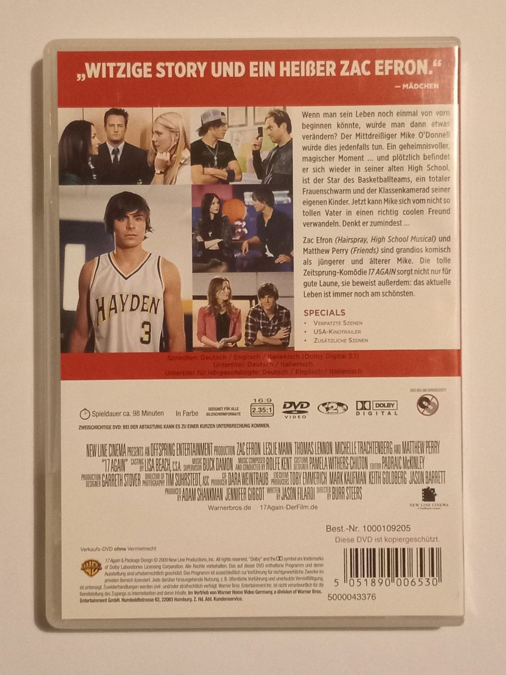 Alle DVDs: F4 DVD - 17 AGAIN (deutsch) - gebraucht – Gebraucht aus Urtenen-Schönbühl von chr_hf86 1