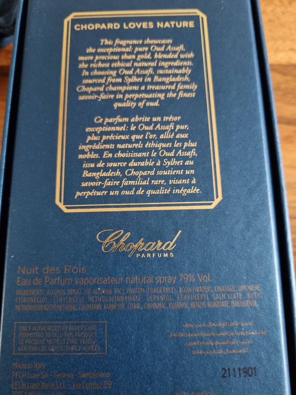 Chopard Profumi & Eau de Toilette: Chopard Collection Nuit des Rois EdP 5ml Abfüllung – Nuovo (secondo la descrizione) da Winterthur venduto da Marcello66 1