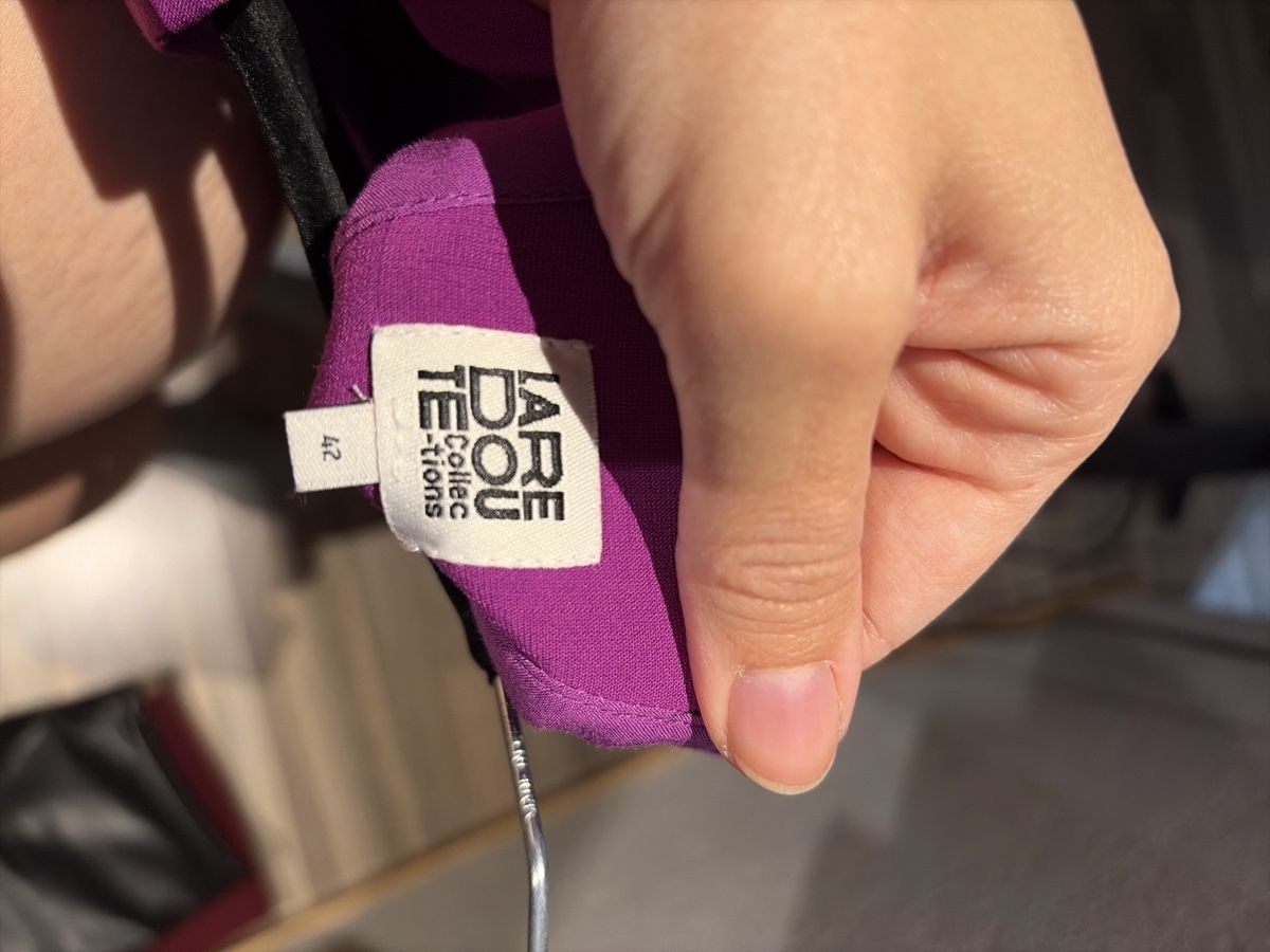 La Redoute Vestiti: Robe La Redoute violette taille 42 – Nuovo (secondo la descrizione) da Evionnaz venduto da kat_nv9f 2