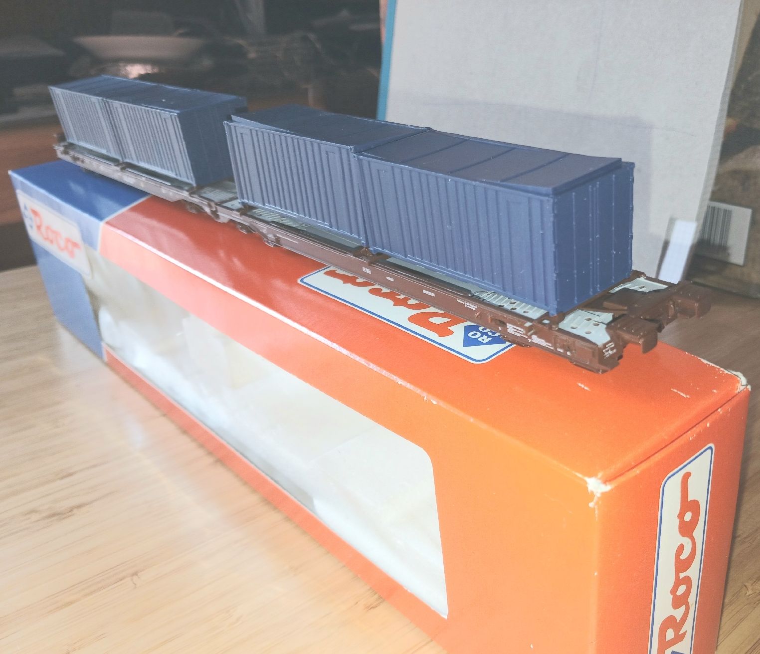 ROCO H0 46563 -1 Wagon à Conteneurs ÖBB 