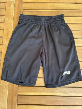 Sporthose, Fussballhose JAKO, schwarz, 9-10J