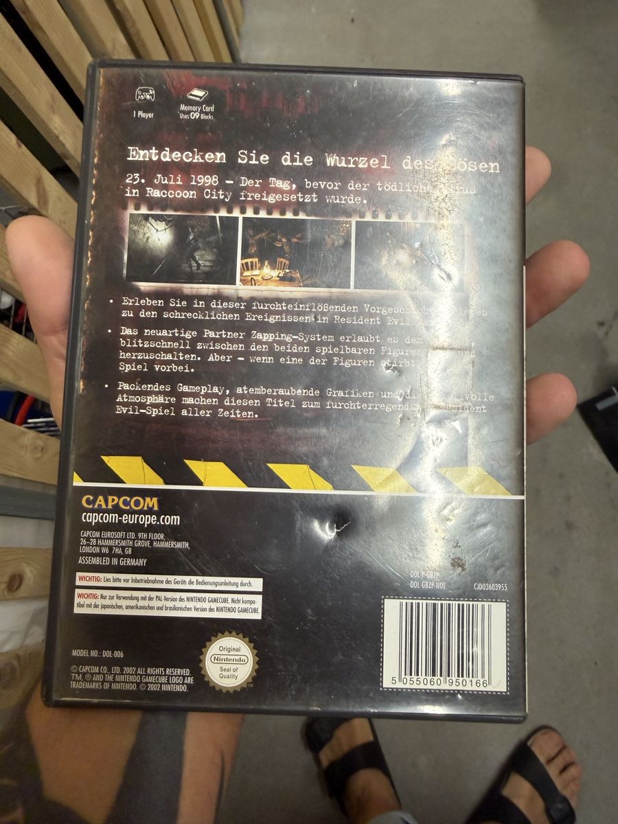 Nintendo Spiele: Resident evil zero gamecube – Gebraucht aus Biel/Bienne von DeHertist 1