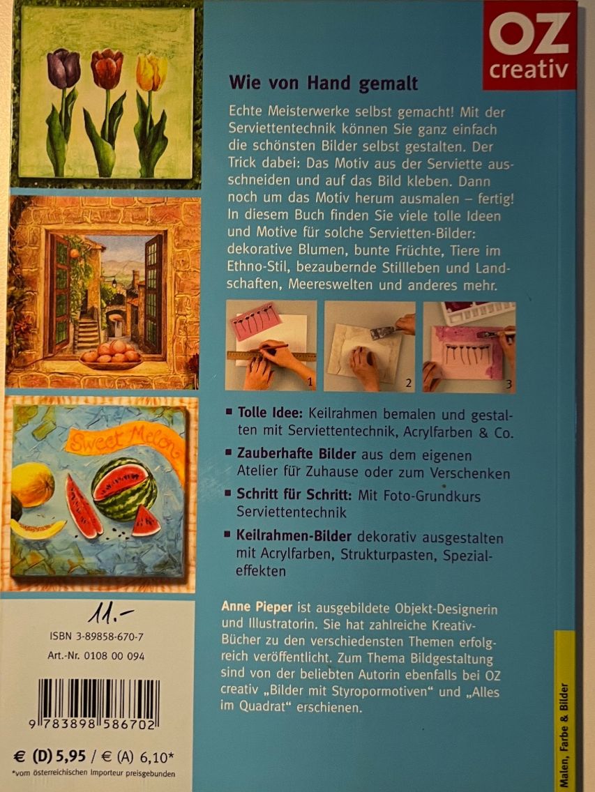 Riviste & Magazine: Bastelzeitschrift OZ creativ Servietten-Bilder – Nuovo (secondo la descrizione) da Steg VS venduto da Choli007 1