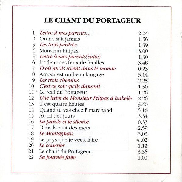 CDs: CD GILLES VIGNEAULT - CHANSONS – Gebraucht aus PORRENTRTUY von RABAIS_SPORT 1