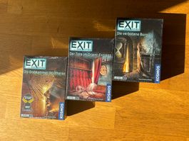 3 Exit Das Spiel Kosmos Spiele neu verschweisst
