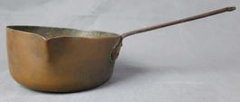Alte / Vintage Kupfer-Pfanne