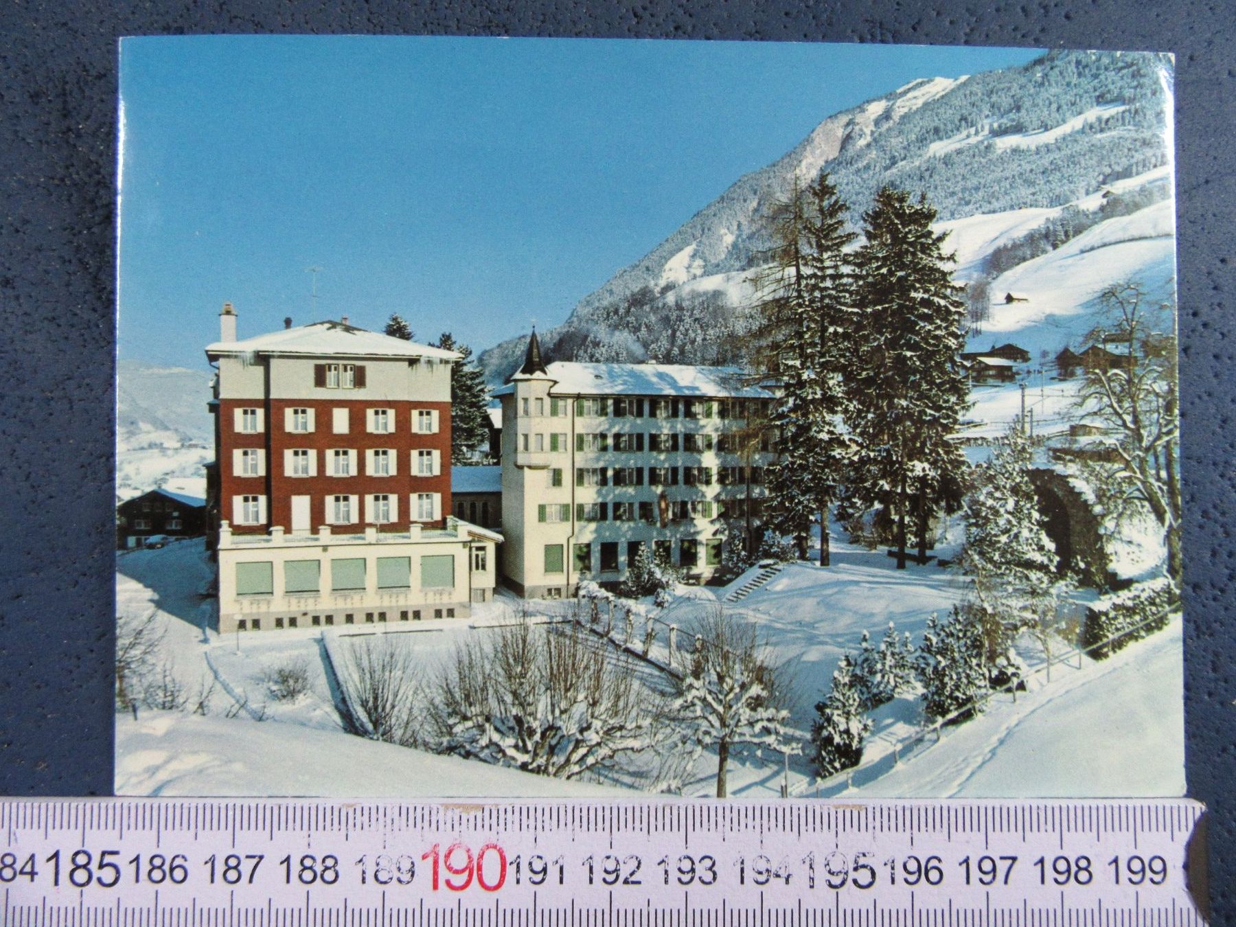 Ansichtskarten: LUNGERN HAUS ST.JOSEF AK ONW – Gebraucht aus Ettingen von Hausi4711