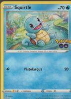 TCG POKEMON Pokemon Go PGO 015/ 078 SQUIRTLE  Italiano