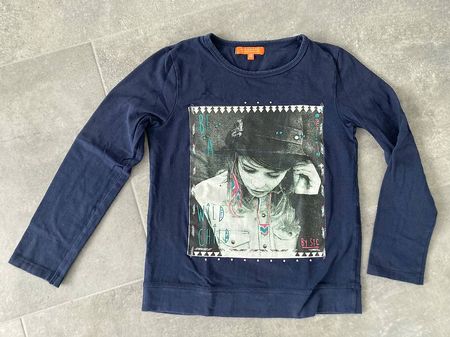 Cooles Mädchen-Langarmshirt (Gr.134)