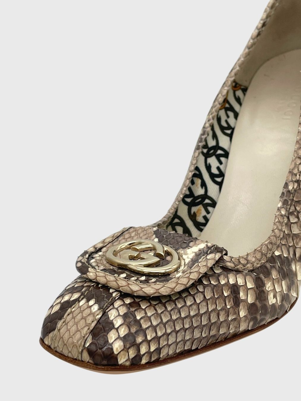 Gucci Chaussures femmes: Gucci Python GG Pump EU 39 Mehrfarbig – Neuf (Voir description) à Zürich par shoe_shop 5