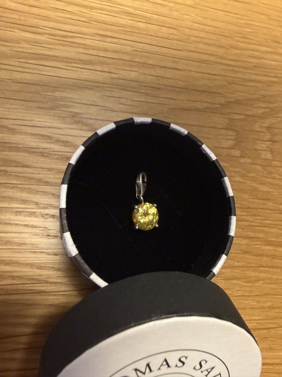 Thomas Sabo Anhänger: Thomas Sabo Geburtsstein November Charm – Gebraucht aus St. Gallen von lau_5ffy