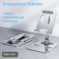 Smartphone Ständer / Halter aus Aluminium (fabrikneu) stand