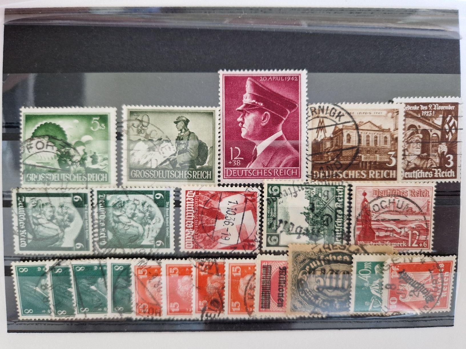 Tutti i francobolli: Deutsches Reich Briefmarken – Usato da St. Gallen venduto da Enrico_SG