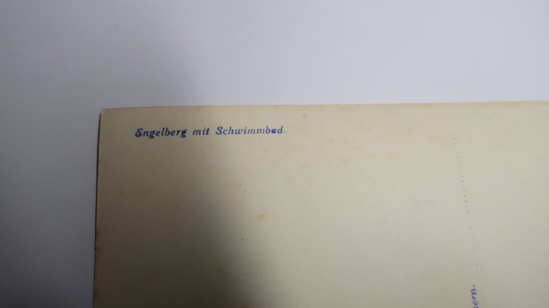 Cartoline postali: Engelberg mit Schwimmbad – Usato da Cormoret venduto da Pascalll2001 3