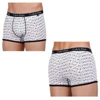 Calvin Klein Herren Unterhose Boxer Trunk /weiss.sch /Gr.S