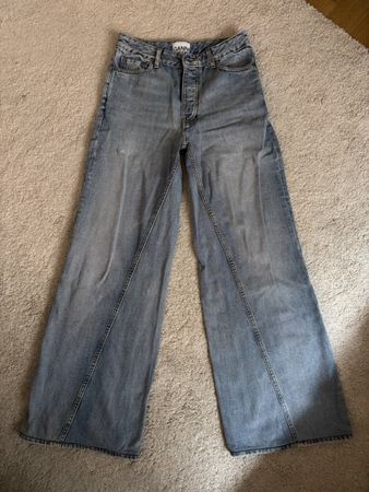 GANNI Jeans hellblau