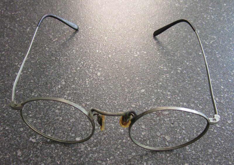 Occhiali & Lenti: Vintage Drahtgestell Brille ohne Gläser – Usato da Bischofszell venduto da Pfau0