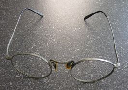 Vintage Drahtgestell Brille ohne Gläser