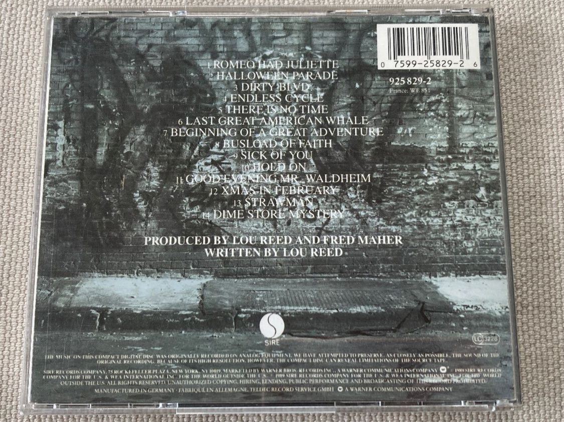 CD: CD, Lou Reed, New York – Usato da Baden venduto da Yoyo1 1