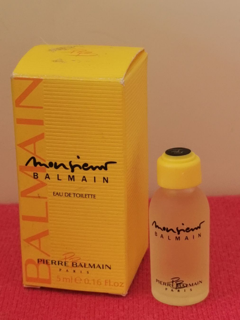 Balmain Profumi & Eau de Toilette: Balmain Monsieur EdT 5 ml. – Nuovo e nell'imballaggio originale da Schlieren venduto da vlalif