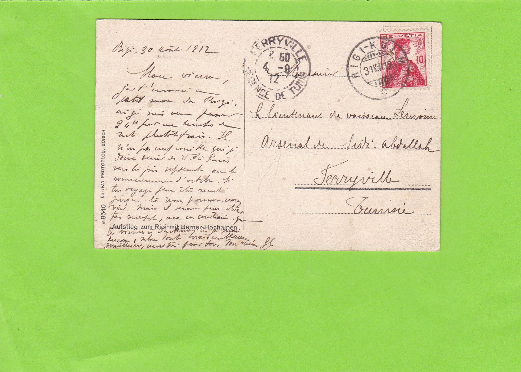 Cartoline postali: Rigi-Kulm-belebt – Usato da St. Peterzell venduto da neckertal 1