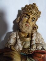SEHR SCHÖNE GÖTTLICHE / KÖNIGLICHE ANTIKE FIGUR,--21 x 12 CM