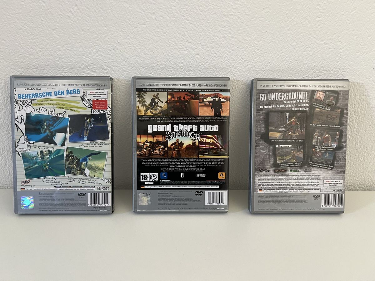 Sony Spiele: 3 Legendäre PlayStation 2 Spiele – Gebraucht aus Chur von Gio7013 1