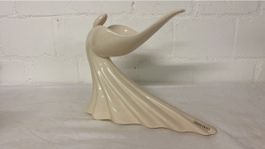 Elegante Keramik Skulptur, beige, Inspirio