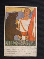 EIDGENOSSICHES TURNFEST IN BERN - 1906 MIT DEFEKT