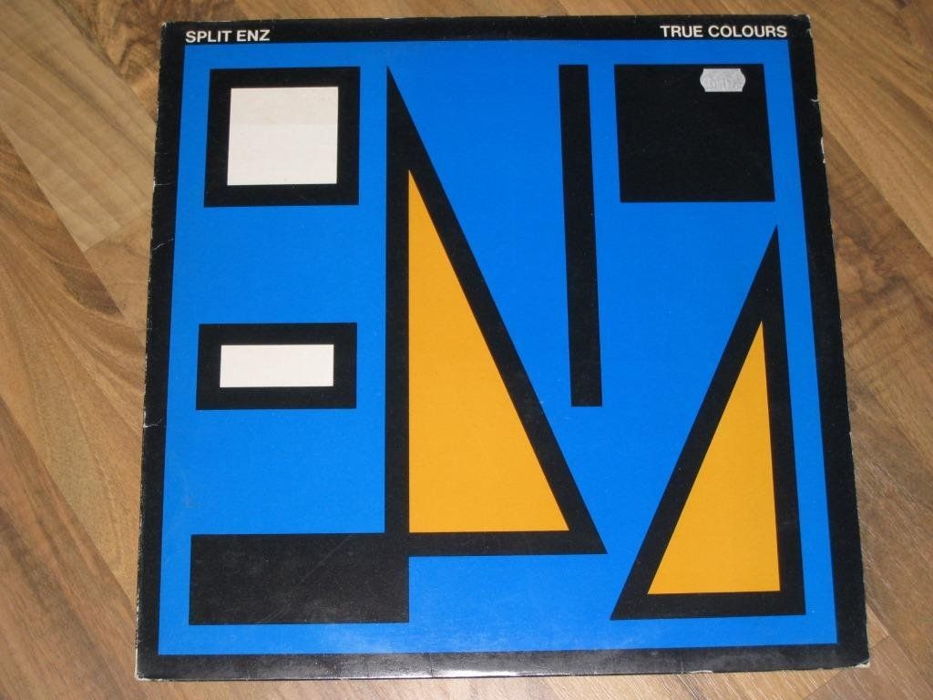 Schallplatten: LP - SPLIT ENZ - TRUE COLOURS – Gebraucht aus Steckborn von Quo7