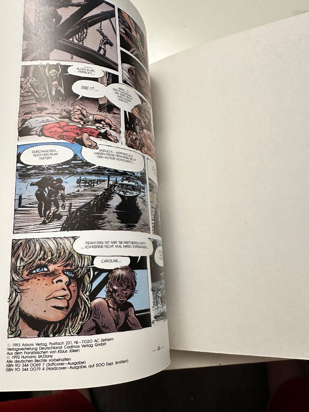Fumetti: ÄQUATOR 1 - CARO - ARBORIS VERLAG - DANY – Usato da Münsingen venduto da Ganjam 6