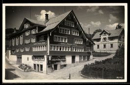 AK Neu St. Johann, Gasthaus und Metzgerei zum Ochsen, Bes. E