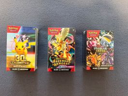 Pokemon Booster Bundle Trio 30th , Paldean Fates Asc Heroes