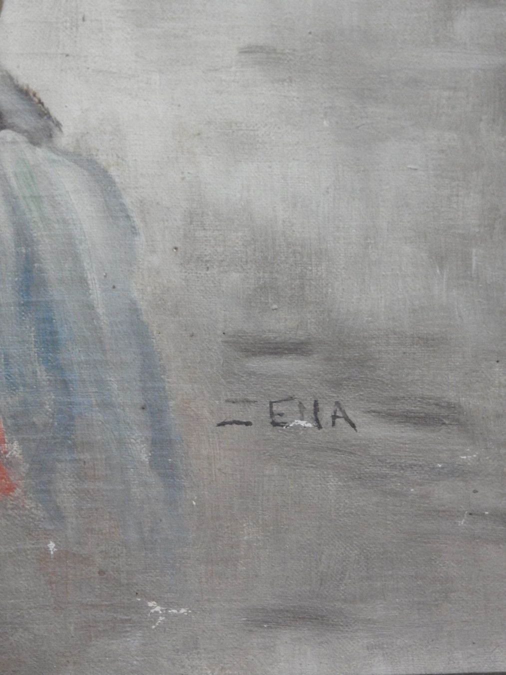 Gemälde: Portrait -  Oelbild signiert – Gebraucht aus Stetten AG von Brissago25 2
