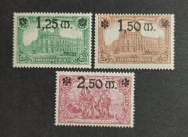Deutsches Reich 1920, Ovpt. ungestempelte