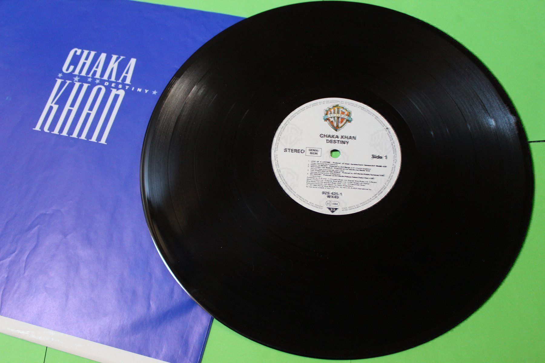 Dischi in vinile: Chaka Khan - Dastiny LP Vinyl Germany 1986 – Usato da Tübach venduto da JamesStone 3