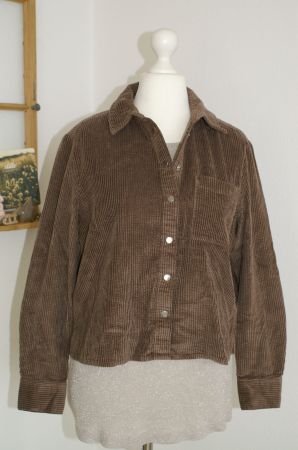 neue BW - Cord-Jacke,  von Street one Gr. 36/38, in braun