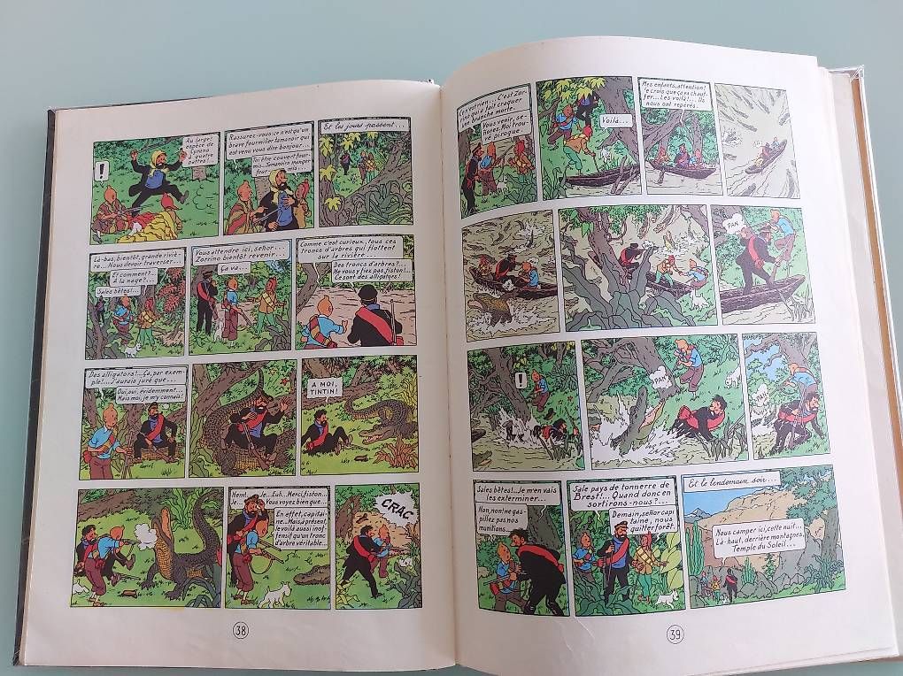 Comics: Tintin / Le temple du soleil  – Gebraucht aus Martigny von paquito60 2