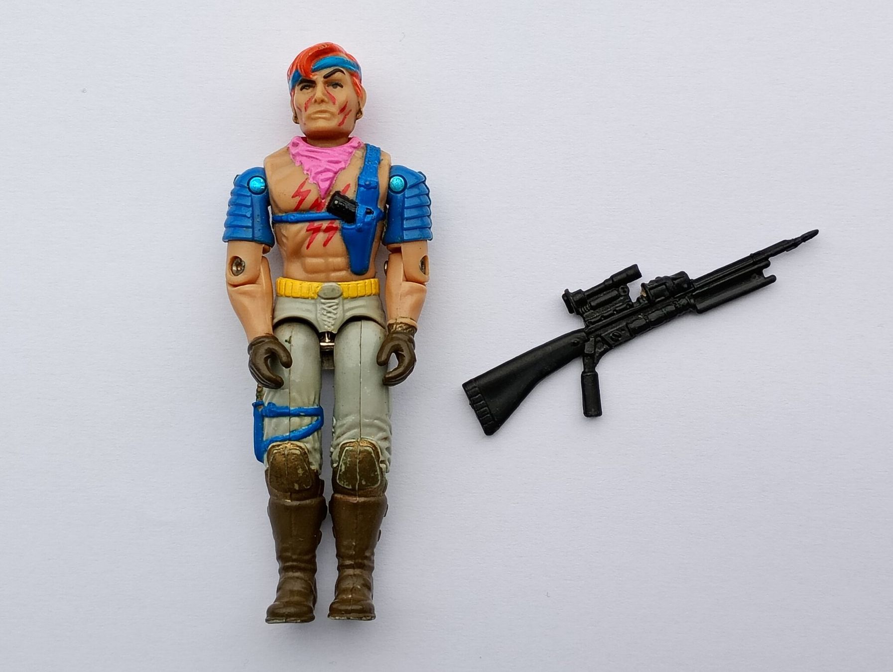 Hasbro Statuette: G.I. Joe Zandar 1986 – Usato da Möriken AG venduto da Vellas