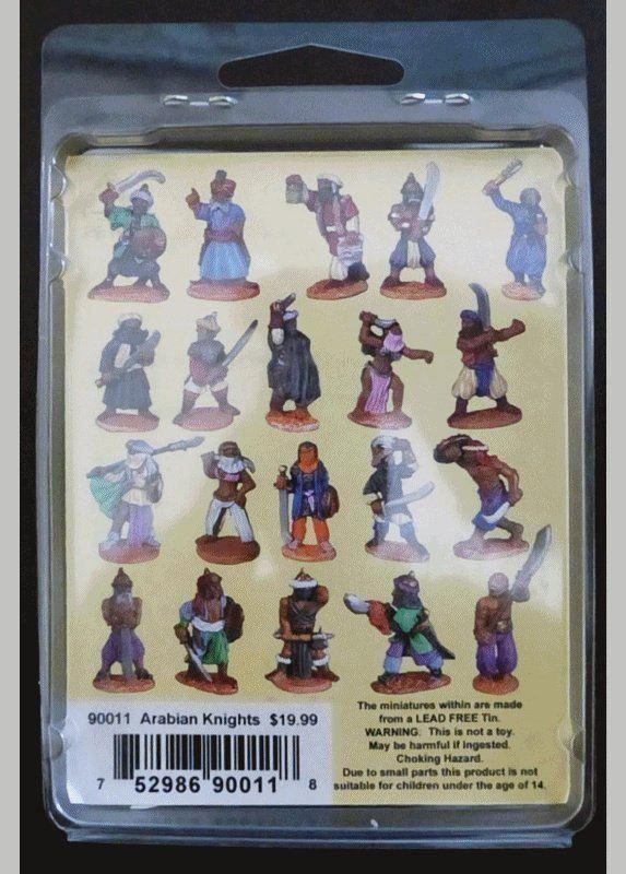 Statuette: LOT 3 BOXES LEAD MINIATURE HAREM ARABIAN KNIGHTS & MAGIC – Nuovo e nell'imballaggio originale da Lugano venduto da YouWantUS 6