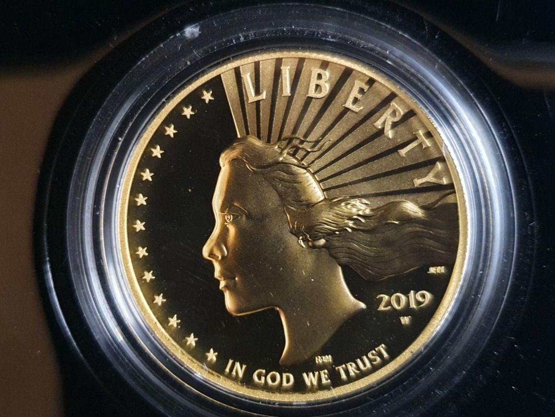 Tutti le monete: Goldmünze Liberty  2019 High Relief – Nuovo e nell'imballaggio originale da Greppen venduto da hploetscher