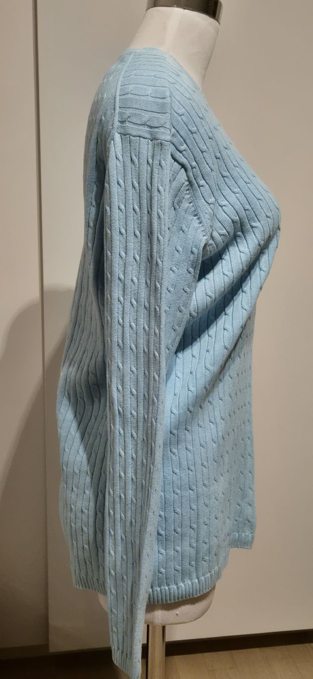 Maglioni & Felpe: Damen Pullover "Darling Harbour" XL Hellblau Baumwolle Top – Usato da Neuhausen venduto da gud_sx99 1