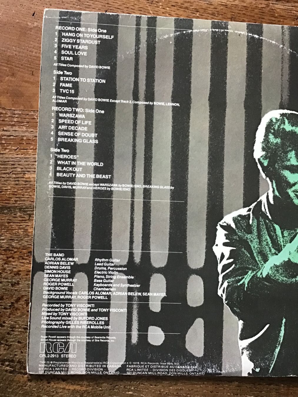 Dischi in vinile: 2 LP David Bowie « Stage » – Usato da Fully venduto da Ruby97 3