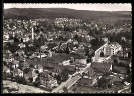 AK Zofingen, Fliegeraufnahme des Ortes