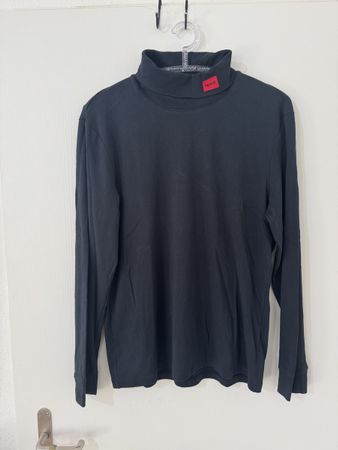 HUGO Boss Rollkragen Pullover DunkelBlau Grösse XL fit L 