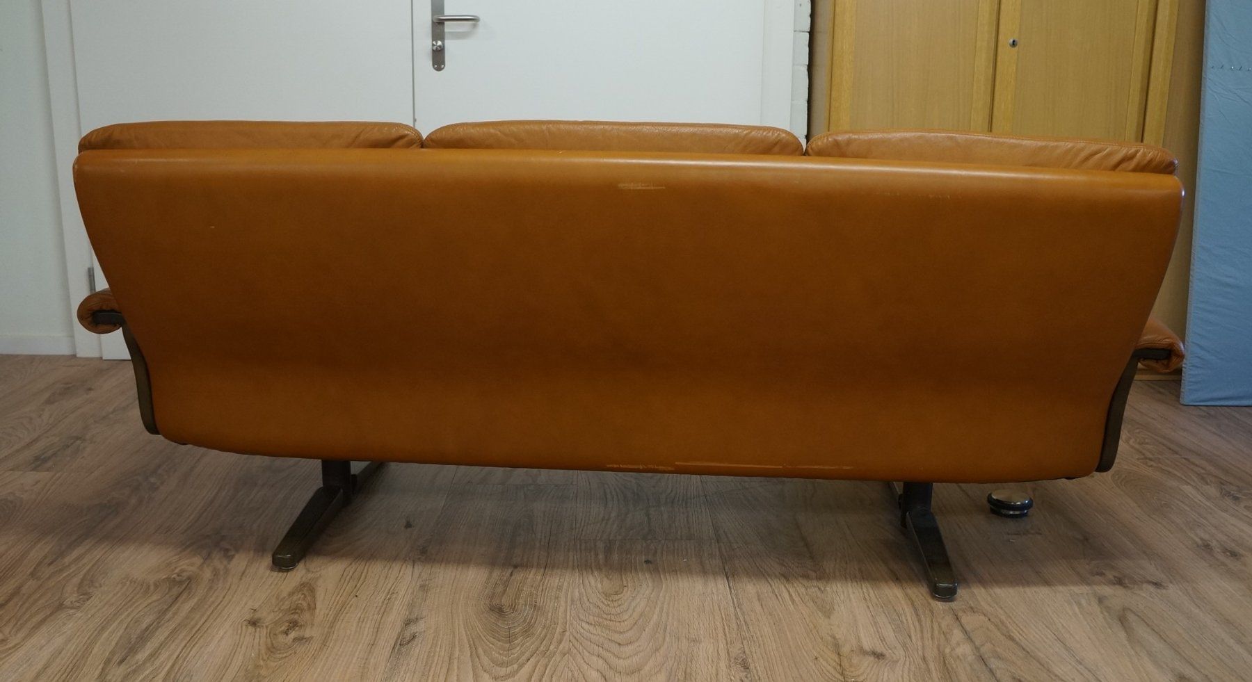 Intertime Divani: Intertime Cognac Ledercouch Schweizerqualität Vintage 80er – Usato da Basel venduto da bk_brockibasel 7