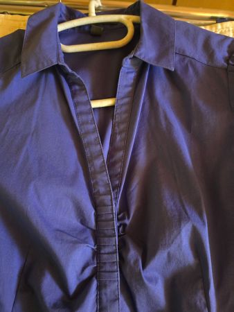 Blouse Esprit t. 38, violet/bleu