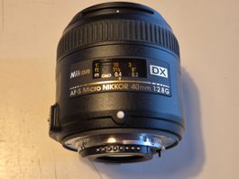 Objektiv AF-S Micro Nikkor 40mm 1:2.8 G
